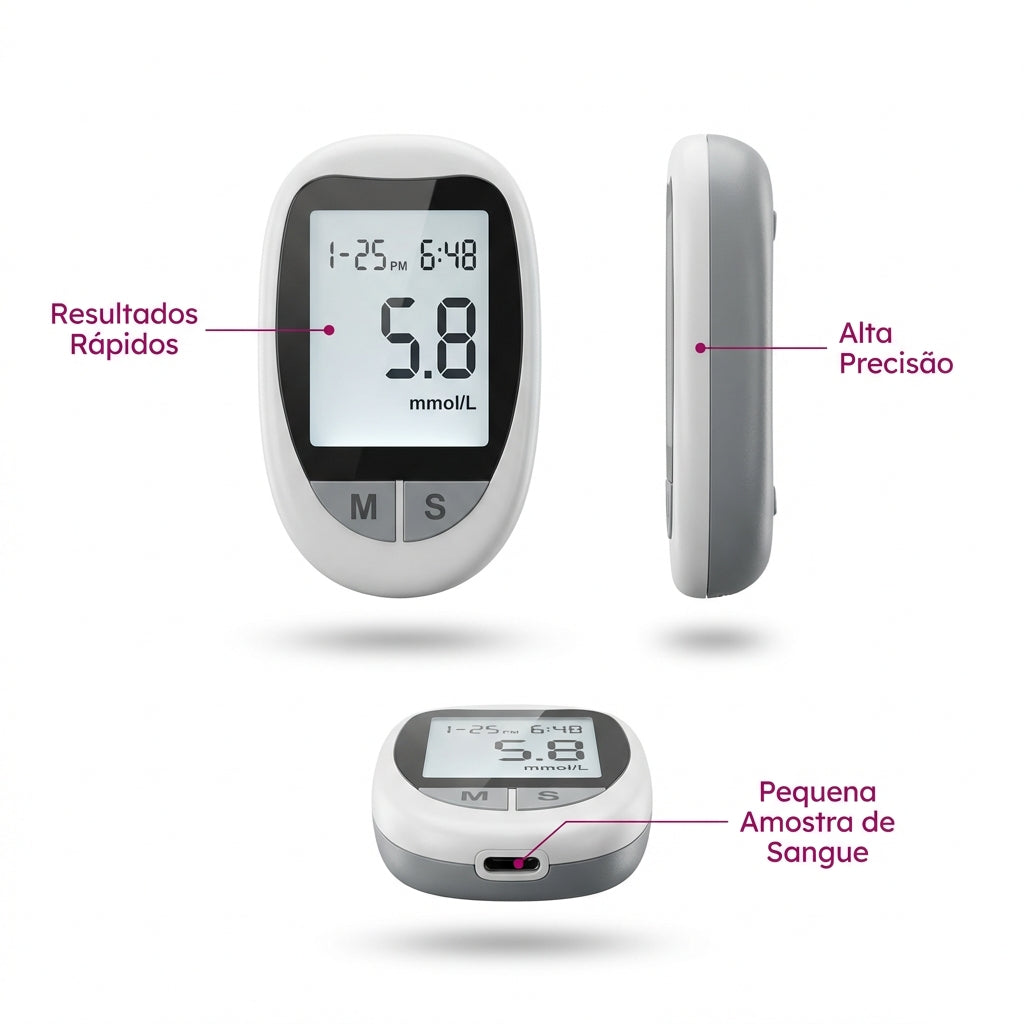 GlucoVita Pro - Medidor de glicose