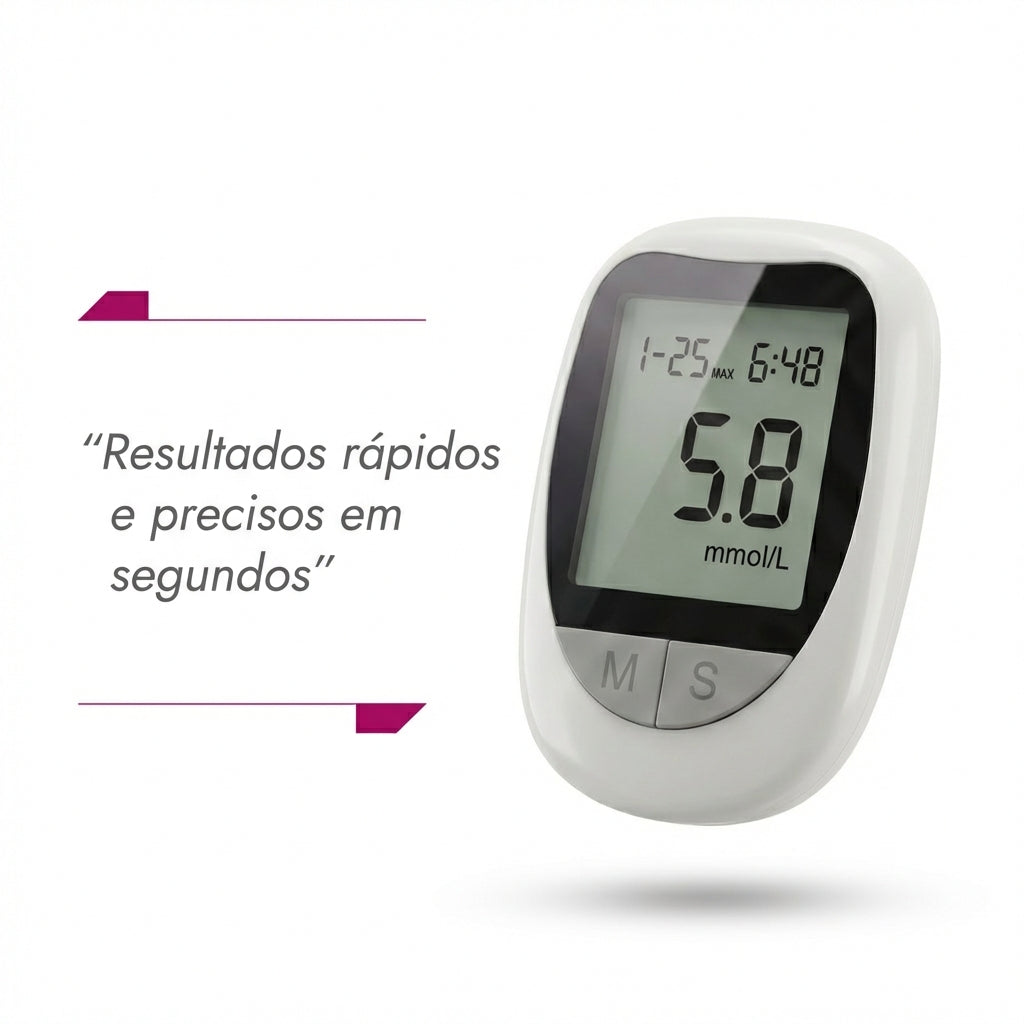 GlucoVita Pro - Medidor de glicose