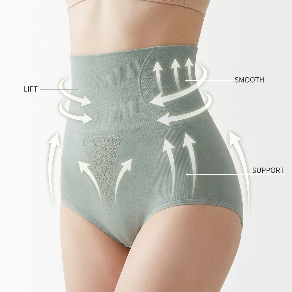 CurveLift™ - Calcinha alta modeladora (Pack de 3)