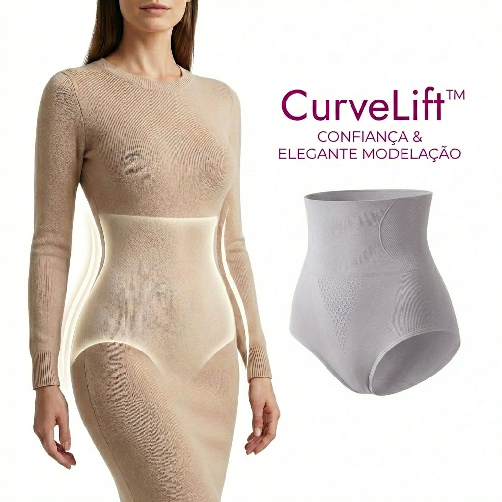 CurveLift™ - Calcinha alta modeladora (Pack de 3)