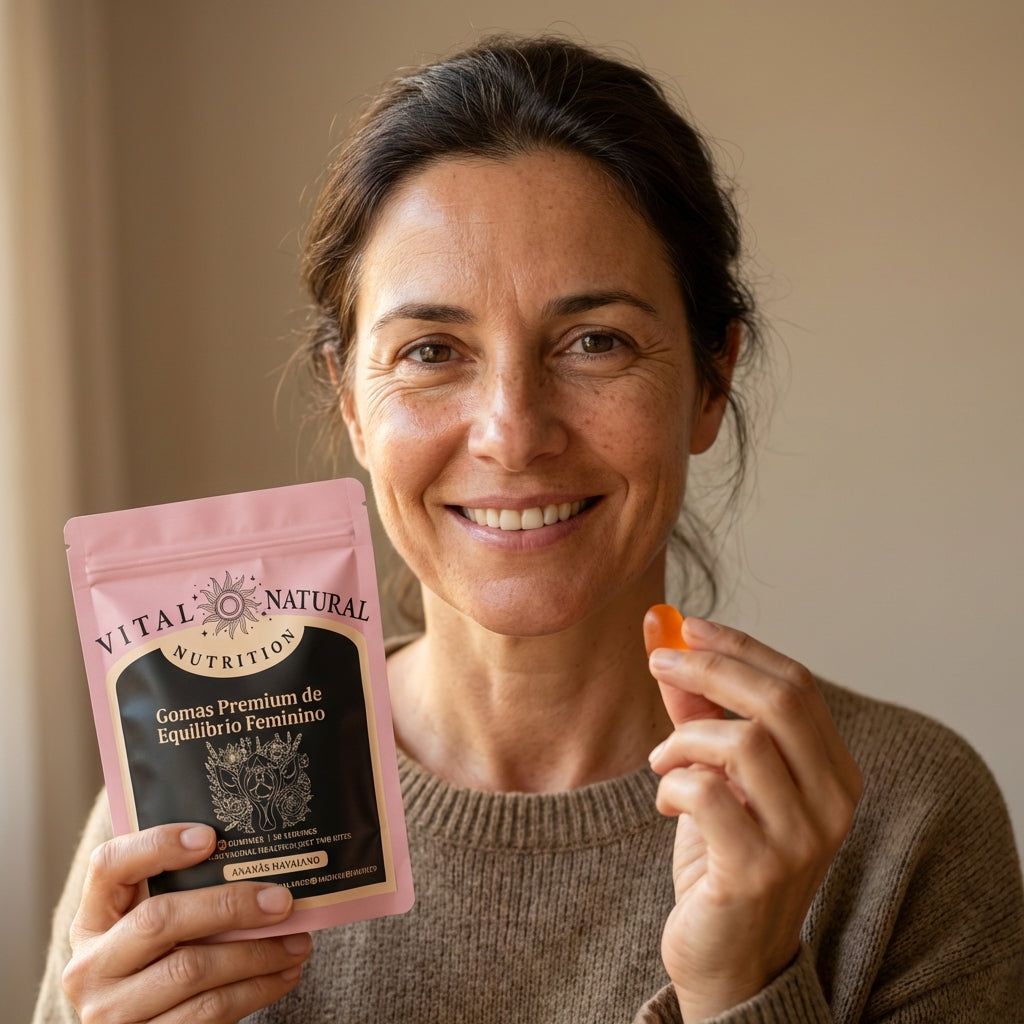 Gomitas premium para el equilibrio femenino – Sabor a piña hawaiana