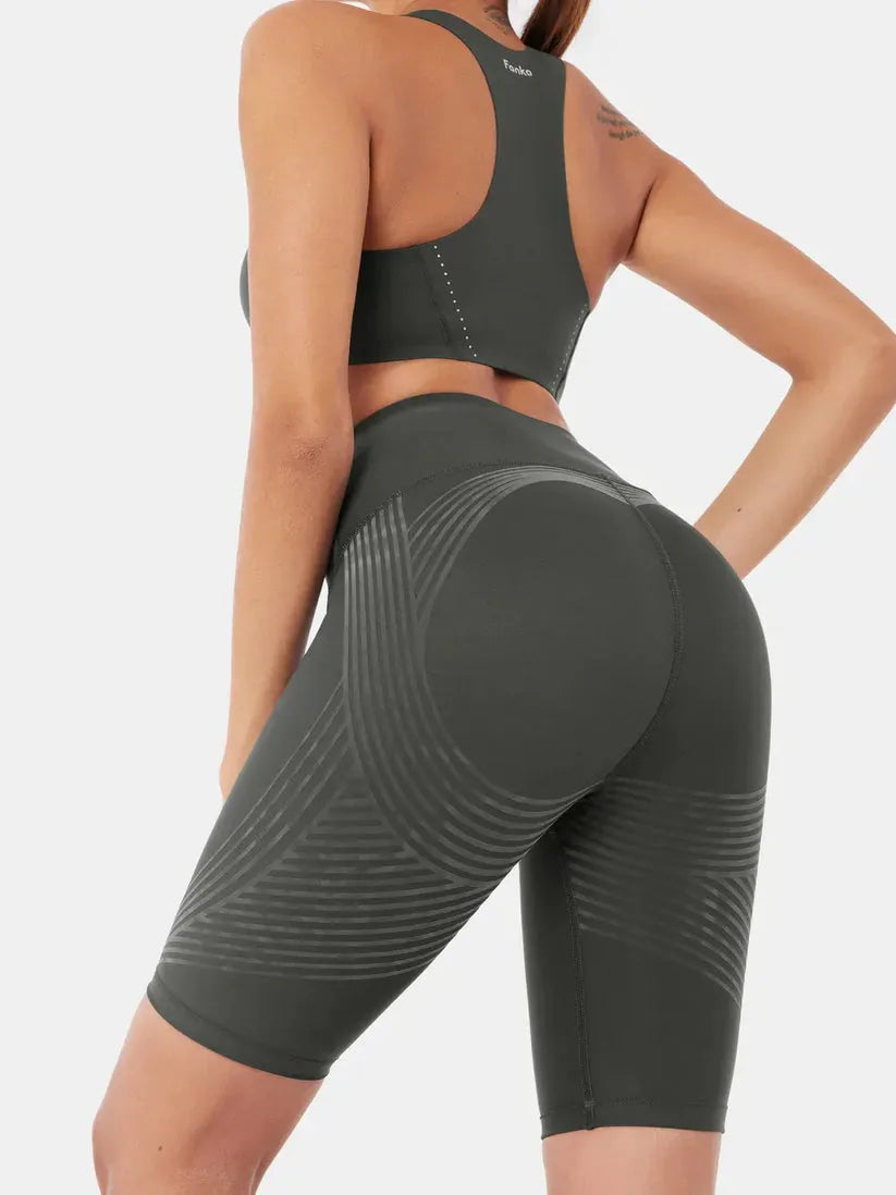 Legging curta Cellufit 3D – Redefina a sua silhueta sem esforço